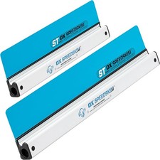 OX Speedskim ST 600mm 900mm Semi Flex Plastering Rule Render Finishing Set 2PC