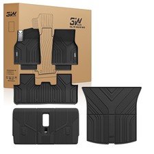 3W Floor Mats & Cargo & Backrest Mat for 2025...