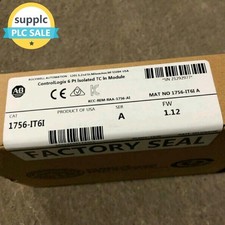 New Factory Sealed AB 1756-IT6I SER A Analog Isolated Input Thermocouple Module