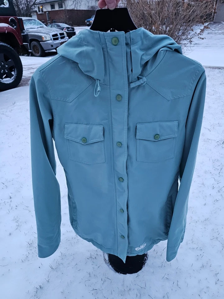 Nike 6.0 Para hombres Mediana Kampai Invierno Snowboard Chaqueta Negra/Naranja circa '10 Usada en Excelente Condición Foto 3 de 4