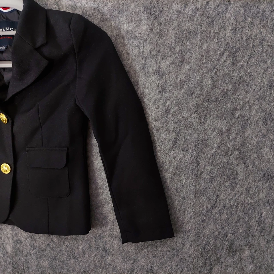 法国 Toast Boy Blazer 6 黑色制服口袋纽扣长袖学校学院风 — 第 3/4 张图片