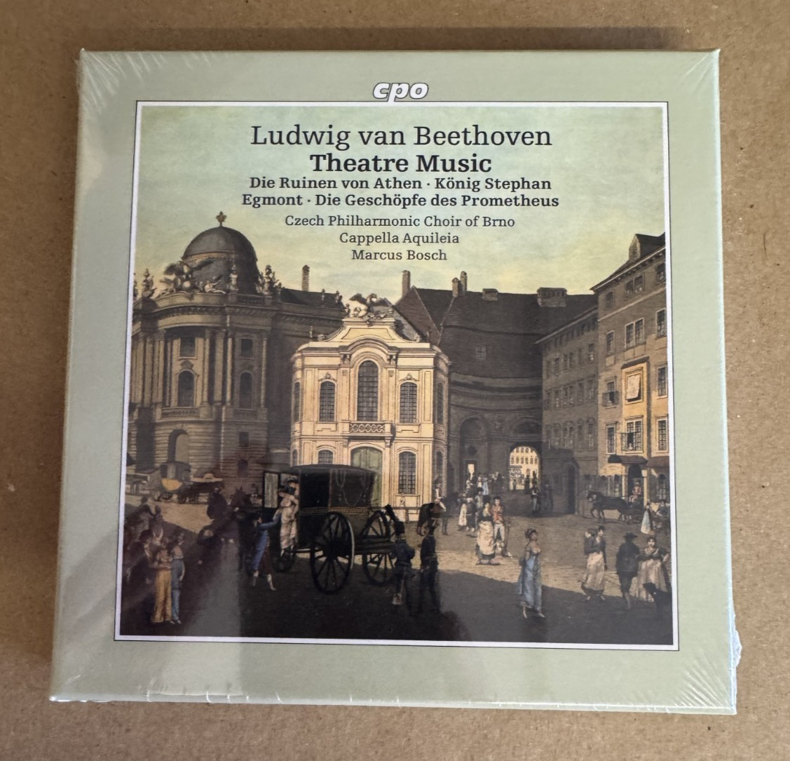 Ludwig van Beethoven: Theatre Music  CPO 4CD box set