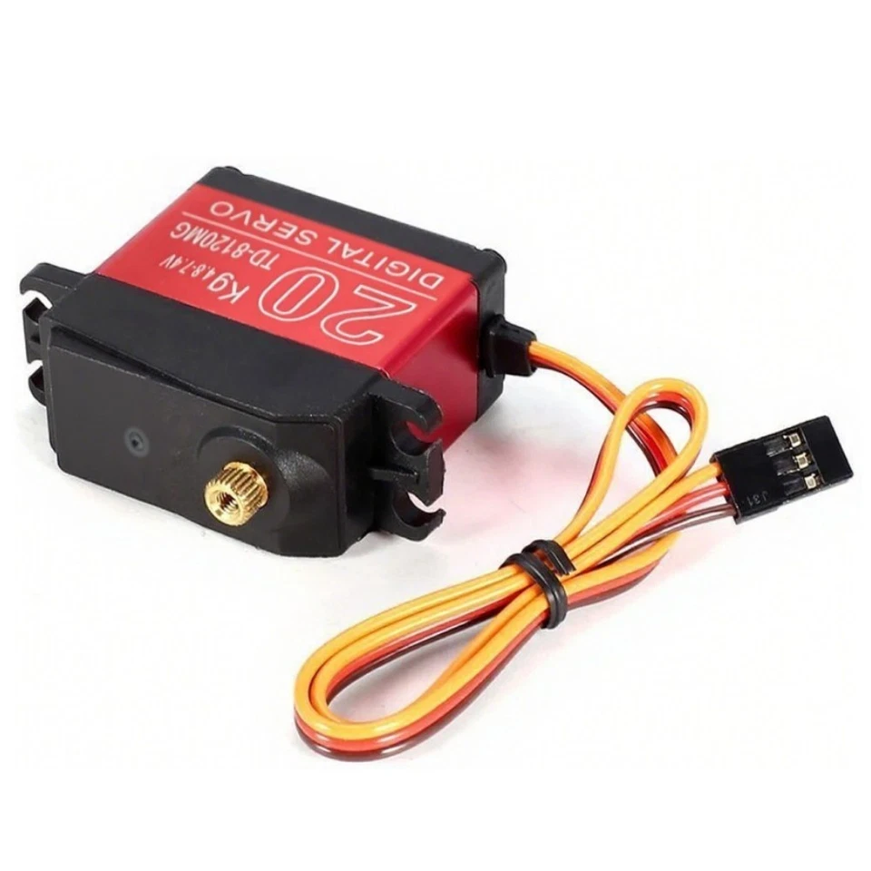 MG3218 Digital Servo 20kg RC Car Robotic Arm High Pressure Metal Steering Servo - Bild 3 von 4