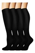 Copper Compression Socks 20-30mmHg Graduated Support Mens Womens S-XXL - 9 Pairs
