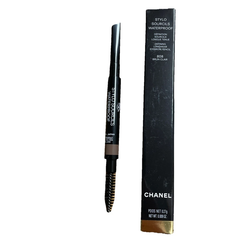 Lápiz de cejas impermeable CHANEL Stylo Sourcils - 808 Brun Clair - descontinuado Foto 2 de 4
