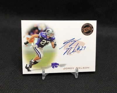 2008 Press Pass Jordy Nelson ON CARD AUTO/ AUTOGRAPH SSP Rookie Card No. PPS-JN