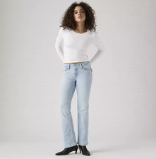 LEVI'S Superlow Bootcut Women's Jeans, All Alone - Light Wash