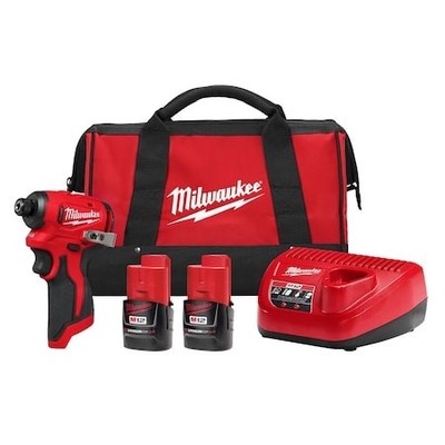 Milwaukee Tool 3450-22 Impact Driver Kit, 3000 Rpm, 12 V Dc