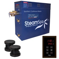 SteamSpa OAT1200 Oasis 12 KW QuickStart Steam Bath Generator - Bronze
