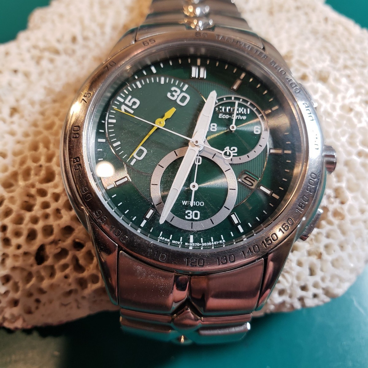 Citizen H570-S021642 Calibre 5700 Chronograph Dial Needs Battery