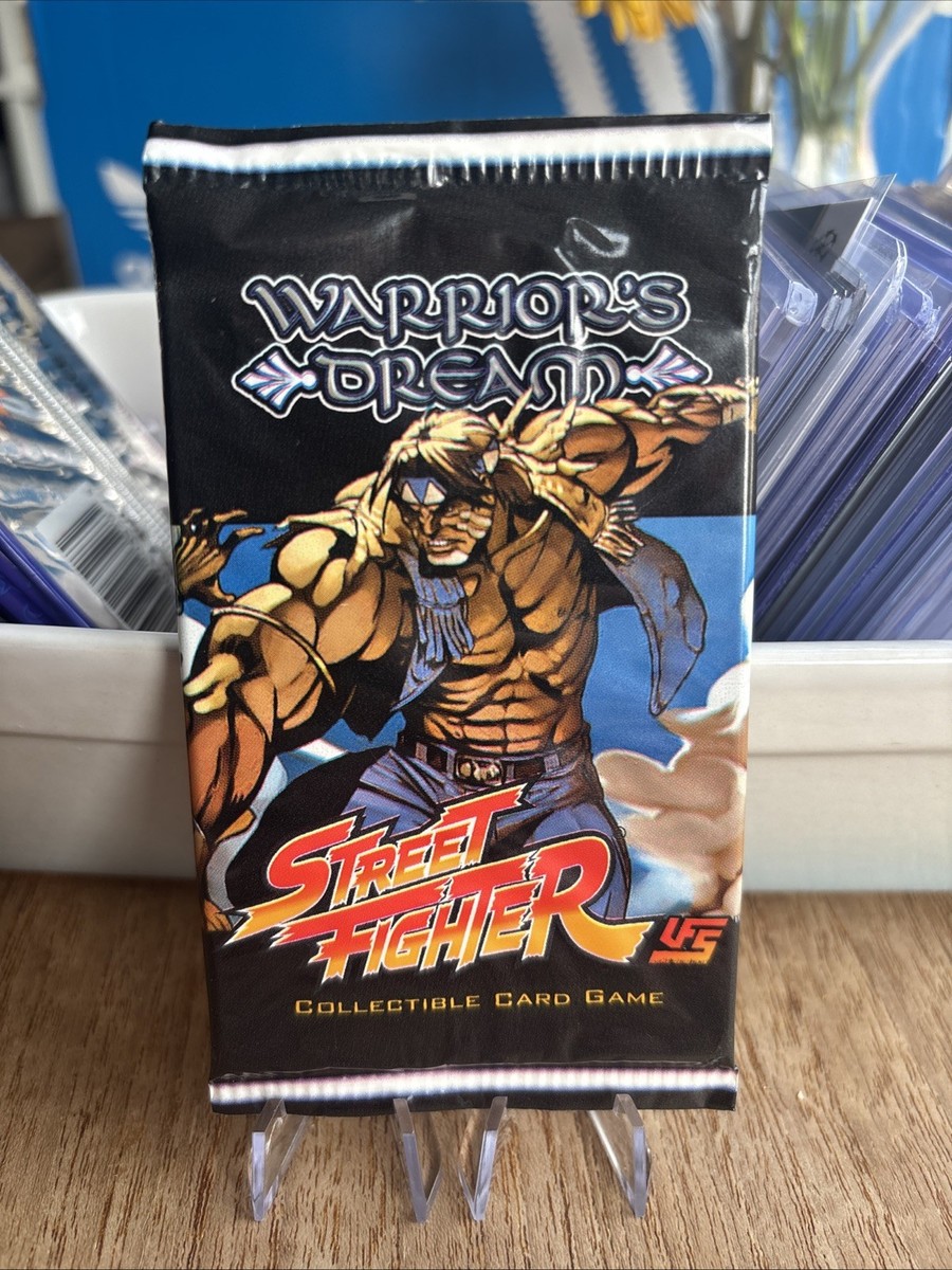 ufs street fighter booster box - vs. Darkstalkers CCG Booster packs of 10 cards each for the Street Fighter CCG Street Fighter UFS  Warriors