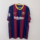 Nike Barcelona Home Football Soccer Jersey 2020/2021 Shirt Mens Size XL
