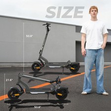 Electric Scooter Adults 1000W 38Miles Range 28MPH Fast Speed Folding E-Scooter 11