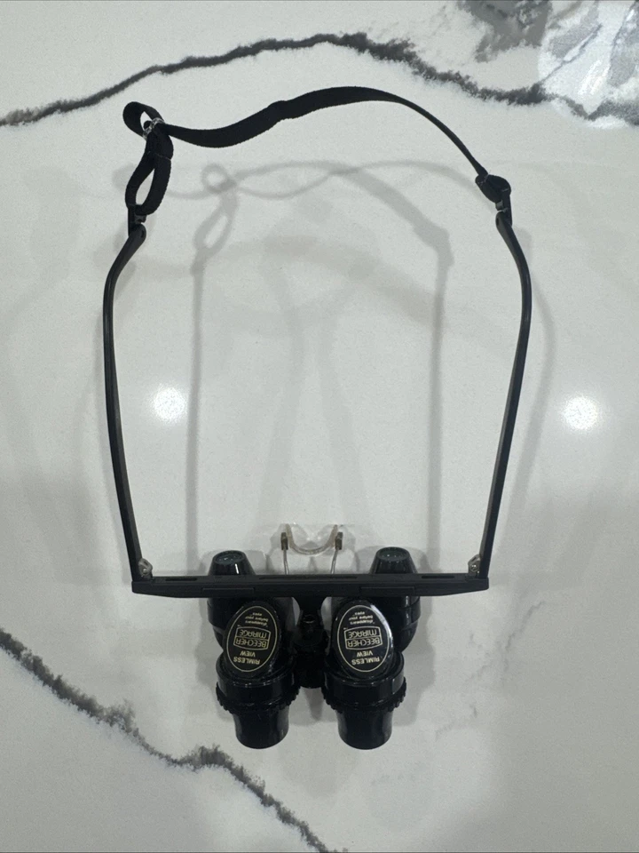 Echenbach Beecher Mirage Rimless View Binoculars Glasses 5.5 Wide Angle - Image 2 of 4