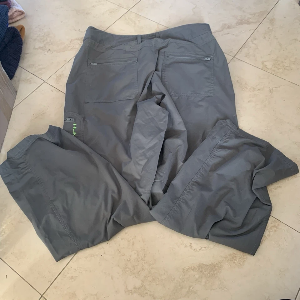 Pantalones de pesca Huk para hombre talla? Rendimiento exterior mezcla nailon Foto 2 de 4