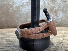 GI Joe Classified Retro Lady Jaye Tactical Belt W/ Knife & Sheath Custom Fodder