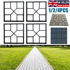 Path Maker Concrete Mould DIY Paver Patio Garden Brick Slab Pavement Cement Mold
