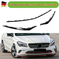 Frontspoiler Zierleiste Stoßfänger Vorne für Mercedes CLA-Class W117 2016-2019 Frontspoiler Zierleiste Stoßfänger Vorne für Mercedes CLA-Class W117 2016-2019
