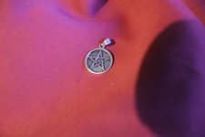 Anhänger Pentagramm 4,4g Sterling Silber  D = 20mm925 Gothic