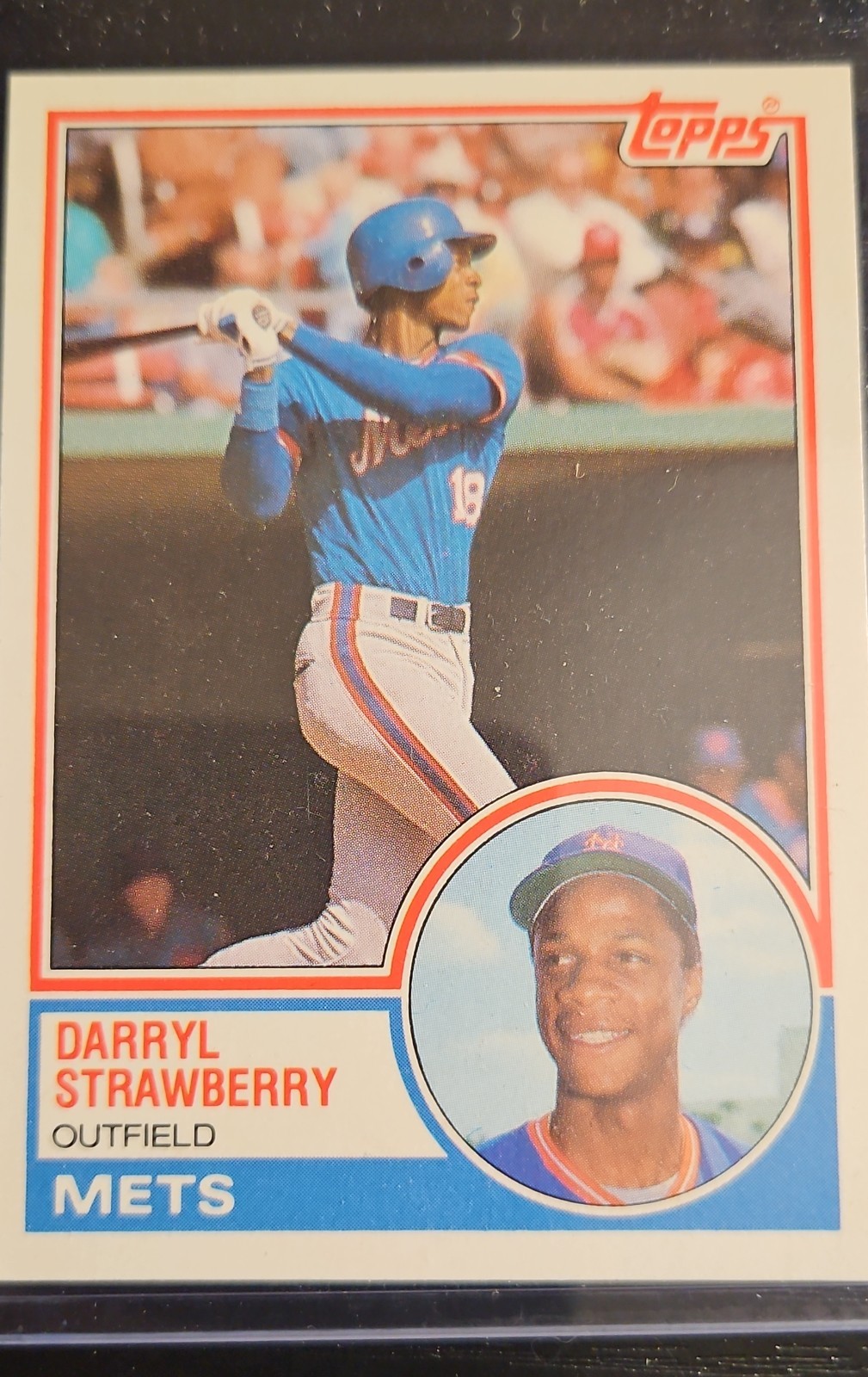 1983 Topps Traded - Darryl Strawberry #108T 1 Star Back (RC)