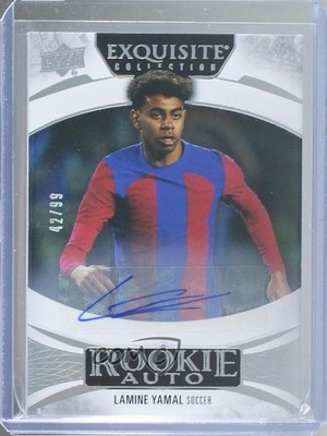 2025 Goodwin Champions Exquisite Collection Rookie 42/99 Lamine Yamal Auto 5ov