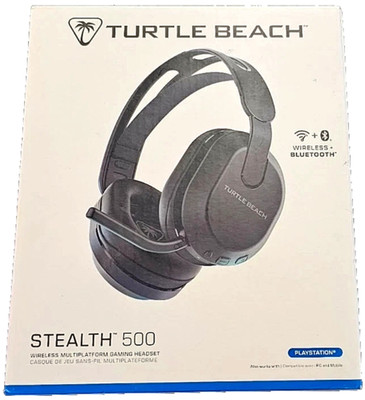Turtle Beach Stealth 500 Wireless Amplified Gaming Headset Playstation/PC *NEW*