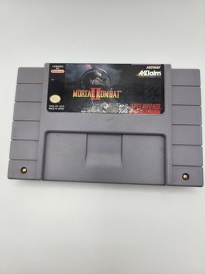 Mortal Kombat II 2 (Super Nintendo SNES) - Cartridge Only - Tested, Working