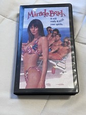 Miracle Beach VHS 1992 Ami Dolenz Dean Cameron Pat Morita Comedy Sleaze *Tested*