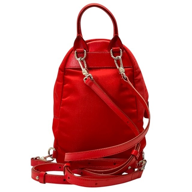 Givenchy Bambi Nylon Leather Backpack Red/Black M… - image 2