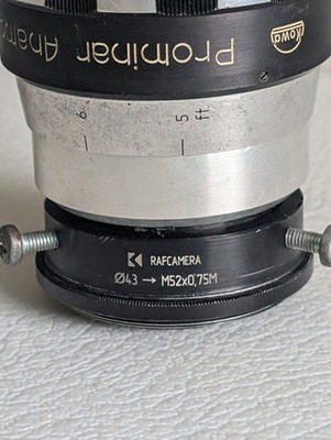 KOWA PROMINAR ANAMORPHIC 16-S | WITH CLAMP ADAPTER - 52mm | eBay