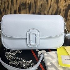 AUTH NWT Marc Jacobs Cloud Blue Leather Clutch Shoulder Crossbody