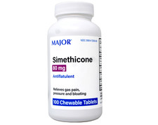 Major Simethicone Gas Relief 80 mg 100 Chewable Tablets