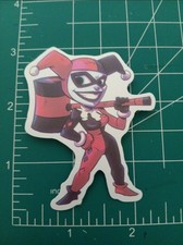 BATMANS HARLEY QUINN X DIE-CUT MATTE STICKER