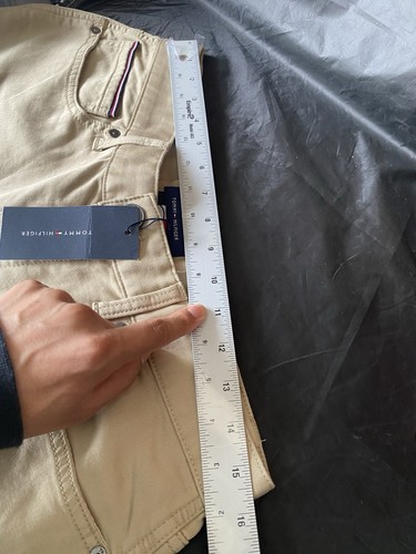 Tommy Hilfiger Mens TH Flex Stretch Pants Khaki Size 32 X 30 NWT 5 Pocket Pant - Picture 12 of 14