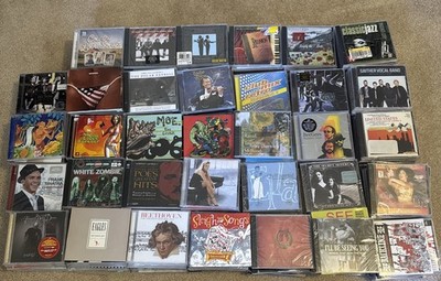 Reseller Lot of 180 CDs Various Titles & Mixed Artists Rock Alternative Sealed