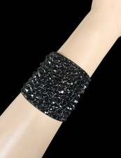 Ballroom dance dress jewelry Braselet Single Crystals Jet luxe 