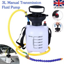 3L Manual Transmission Fluid Pump Gearbox Oil Filling Filler Tool ATF Adapter UK