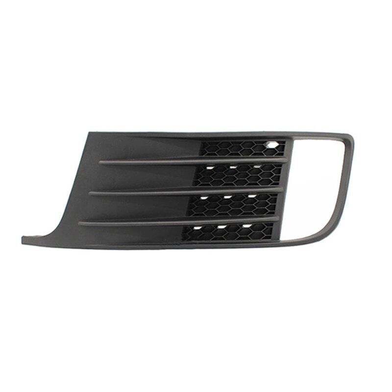 Front Bumper Lower Grille Set For 2011-2014 VW Jetta – 3-Piece Mesh Grille & Fog Light Covers, Black