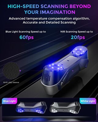 Creality 3D Scanner CR-Scan Raptor Portable Blue NIR Consumer