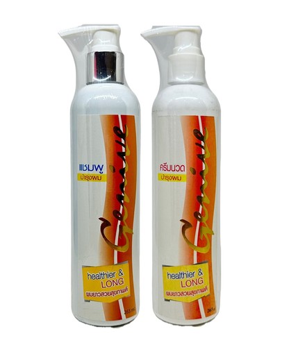 GENIVE Shampoo & Conditioner Long Hair Fast Growth 3X FASTER Lengthen & Longer - Picture 3 of 4