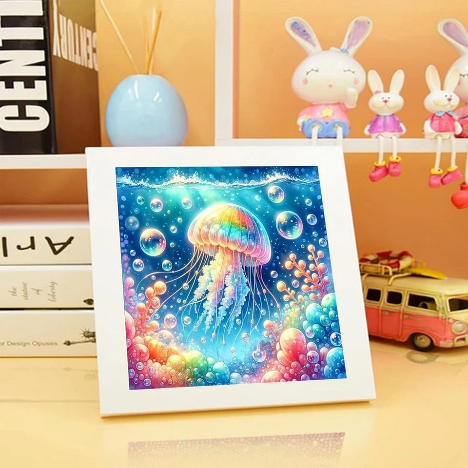 5D Diamond художественный набор - полная дрель сделай сам картина драгоценными камнями для начинающих и домашнего декора (13. - Изображение 3 из 4