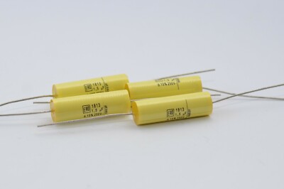 4x ERO MKT 1813 Audio Folien-Kondensator, 1.5 µF / 250 V, for Tube Amps, NOS