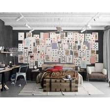 CREATIVE COLLAGE 64 PIECE MOSAIC MURAL WALL ART PHOTO LETTERS C64P-CARDS-001