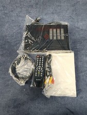 Apex Digital DT250 TV Converter Box Analog Pass Thru  Remote NEW OPEN BOX u-3A