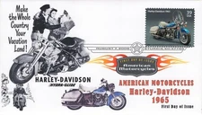 AO-4088-1, 2006, American Motorcycles, Harley-Davidson, FDC, Add-on Cachet. Digi
