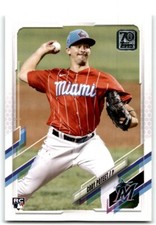 2021 TOPPS UPDATE CODY POTEET RC MIAMI MARLINS #US108