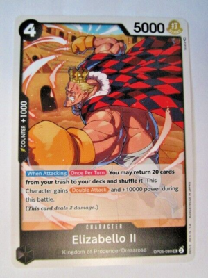 One Piece Elizabello 2 Op05-080 Character Uncommon Near Mint!! | eBay