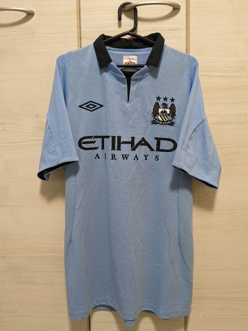 MINT Manchester City 2012 size 38 Home Umbro Jersey Shirt