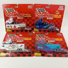 RACING CHAMPIONS 1/87 Scale 1996 1997 Team Transporter Car lot of 4 NASCAR