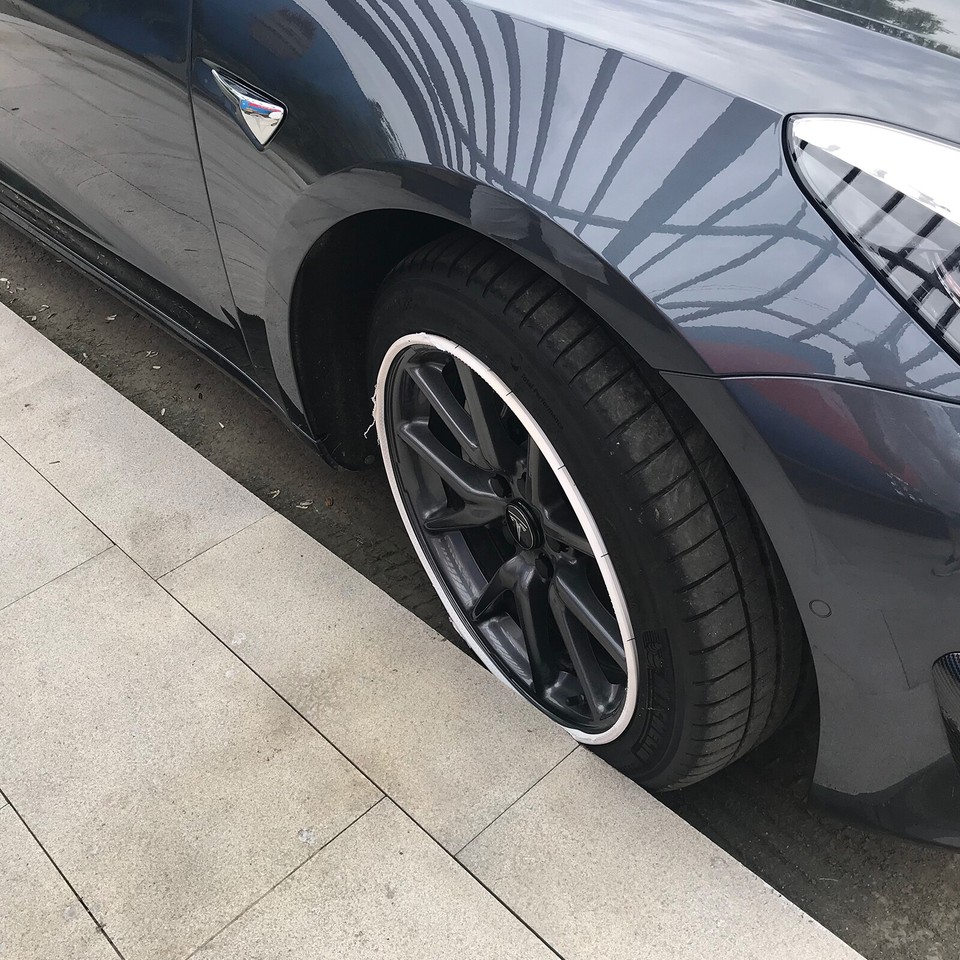 Yourdou Radlaufverbreiterung Für Volvo V90 2020-2025 - Orange Kotflügel Schutz